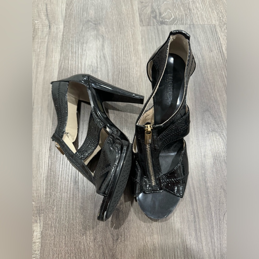 Michael Kors zip up heels